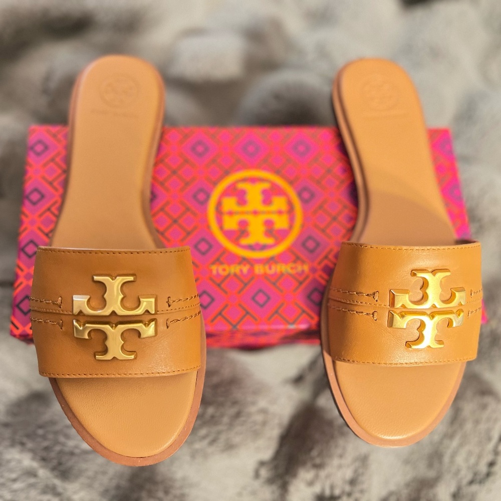 😍Tory Burch Women's Everly Slides 😍 Womens Size 7.5